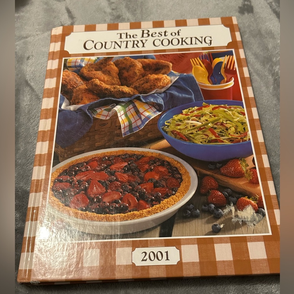The Best of Country Cooking, 2001, Hardcover Cookbook